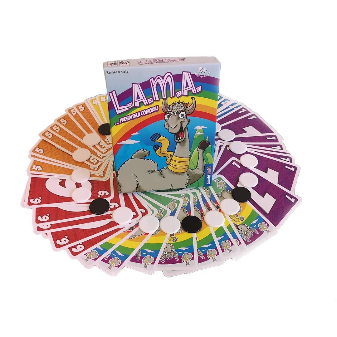 Giochi Uniti Lama GU680 gioco di carte italiano veloce