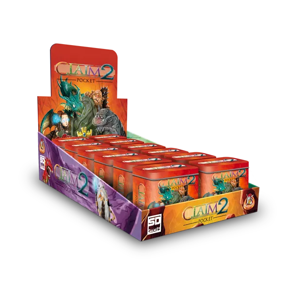 SD Games Claim 2 Pocket gioco di carte 2 giocatori