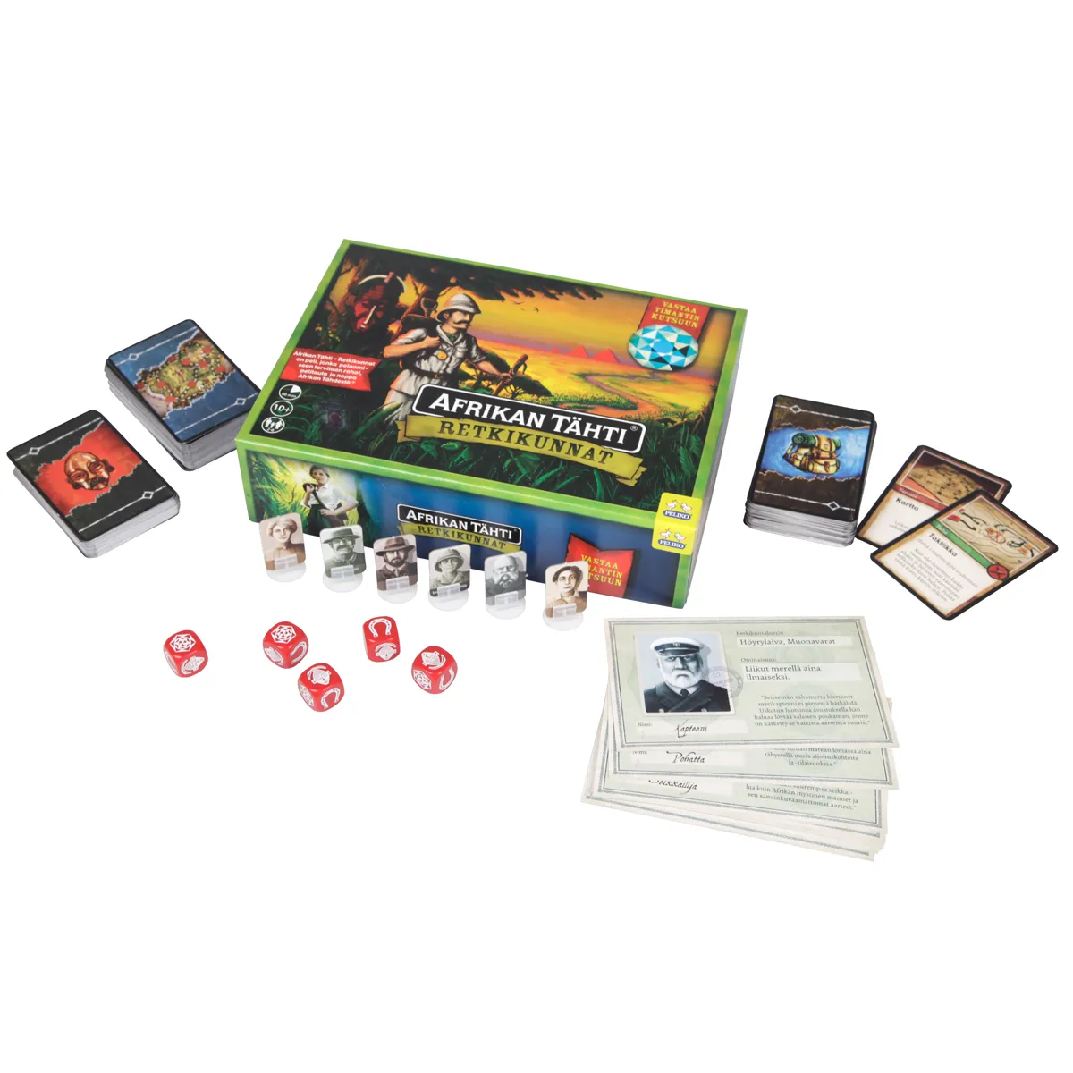 Afrikan Tähti Retkikunnat espansione gioco famiglia