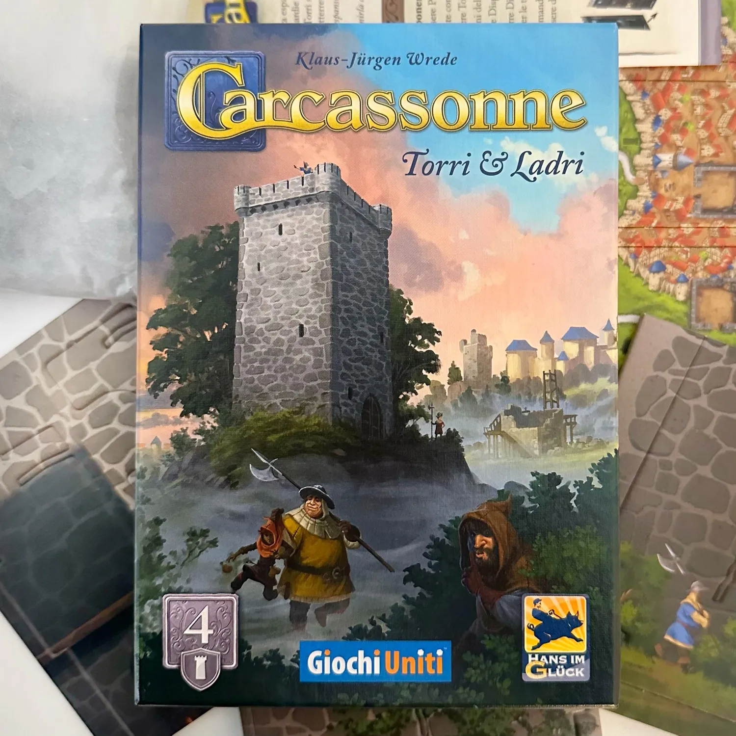 Giochi Uniti Carcassonne Torri e Ladri 4 espansione