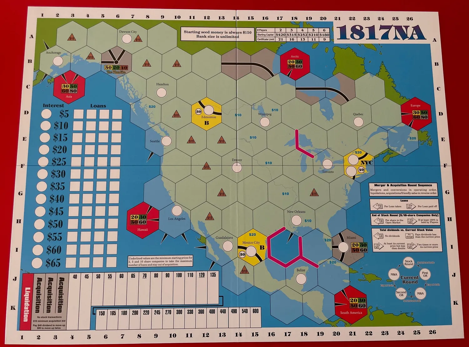 All-Aboard Games 1817 NA World Volatility espansione Wave 5