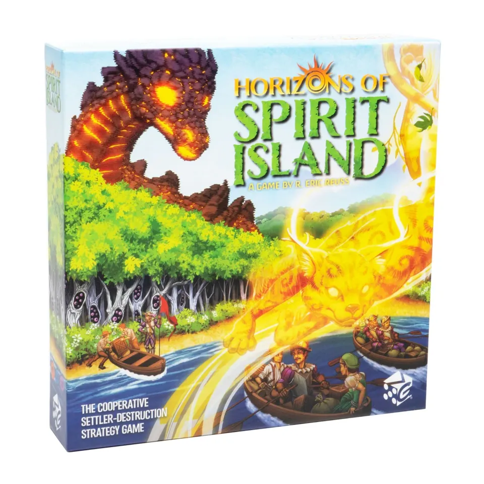 Horizons of Spirit Island gioco cooperativo 1-3 giocatori base introduttiva