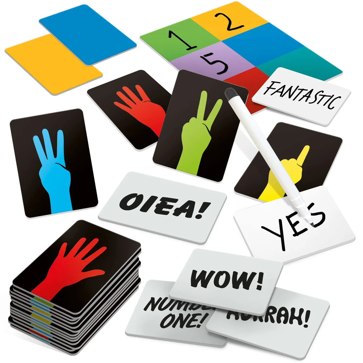 Ludic 5 gioco di carte per tutta la famiglia 64 carte