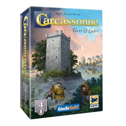 Giochi Uniti Carcassonne Torri e Ladri 4 espansione
