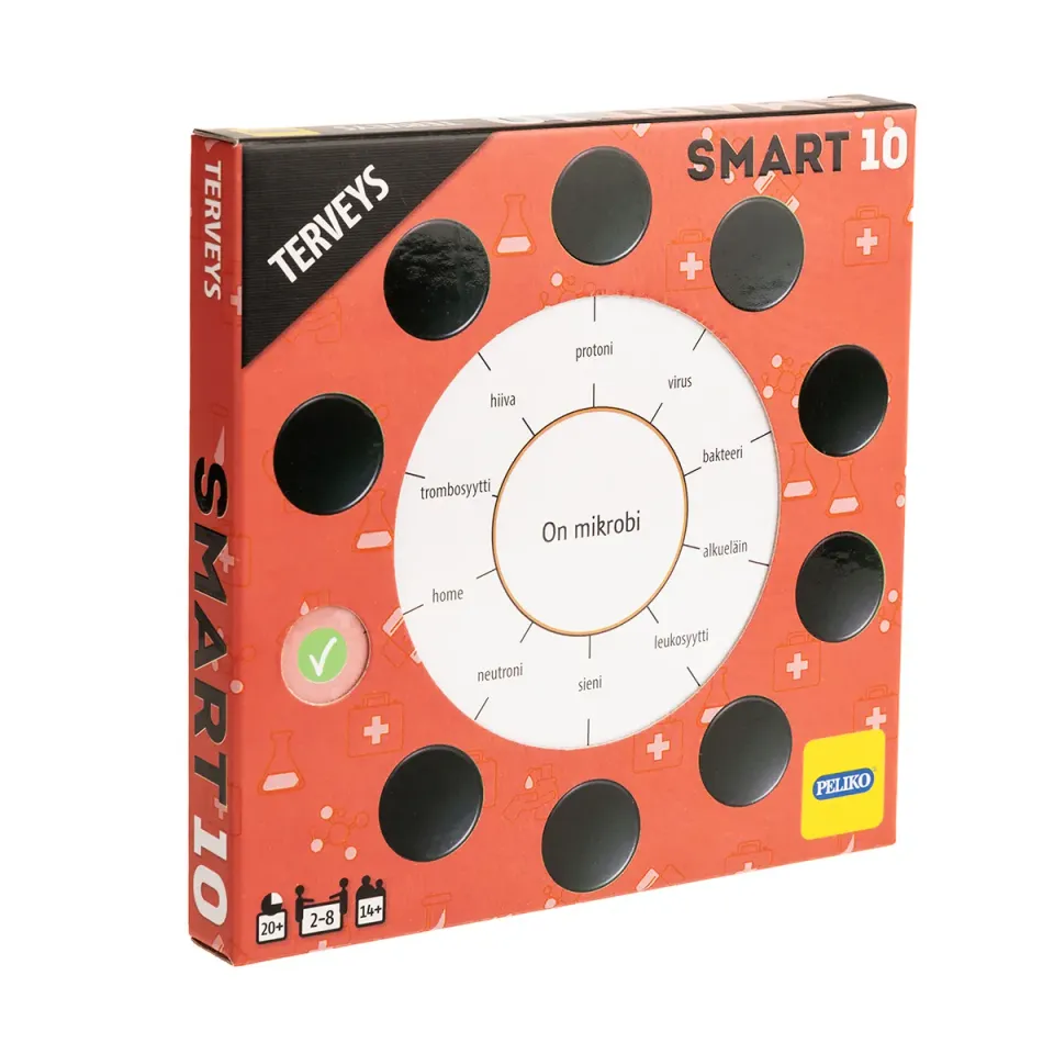 Peliko SMART10 Terveys quiz 50 carte salute benessere