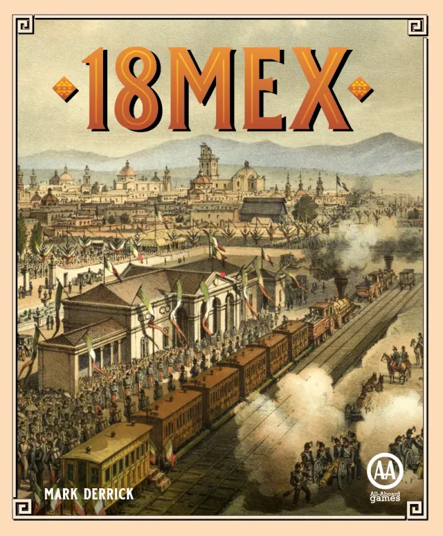 All-Aboard Games 18MEX gioco da tavolo ferroviario Messico