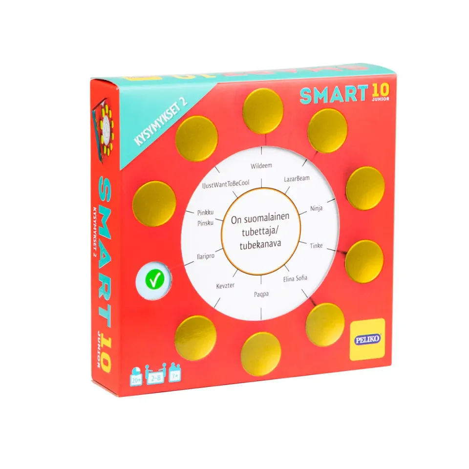 Peliko SMART10 JR espansione quiz 100 carte junior