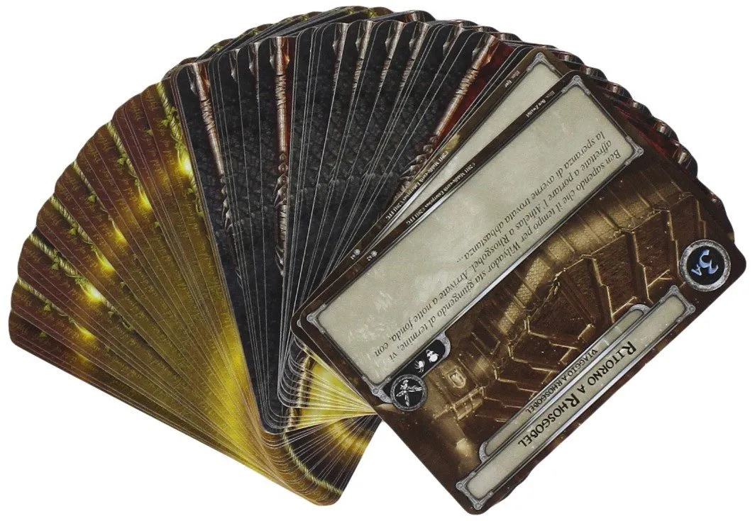 Giochi Uniti Signore Anelli LCG Viaggio a Rhosgobel espansione carte