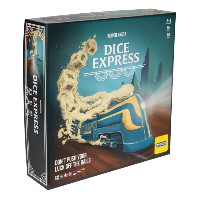 Peliko Dice Express gioco di dadi treno famiglia