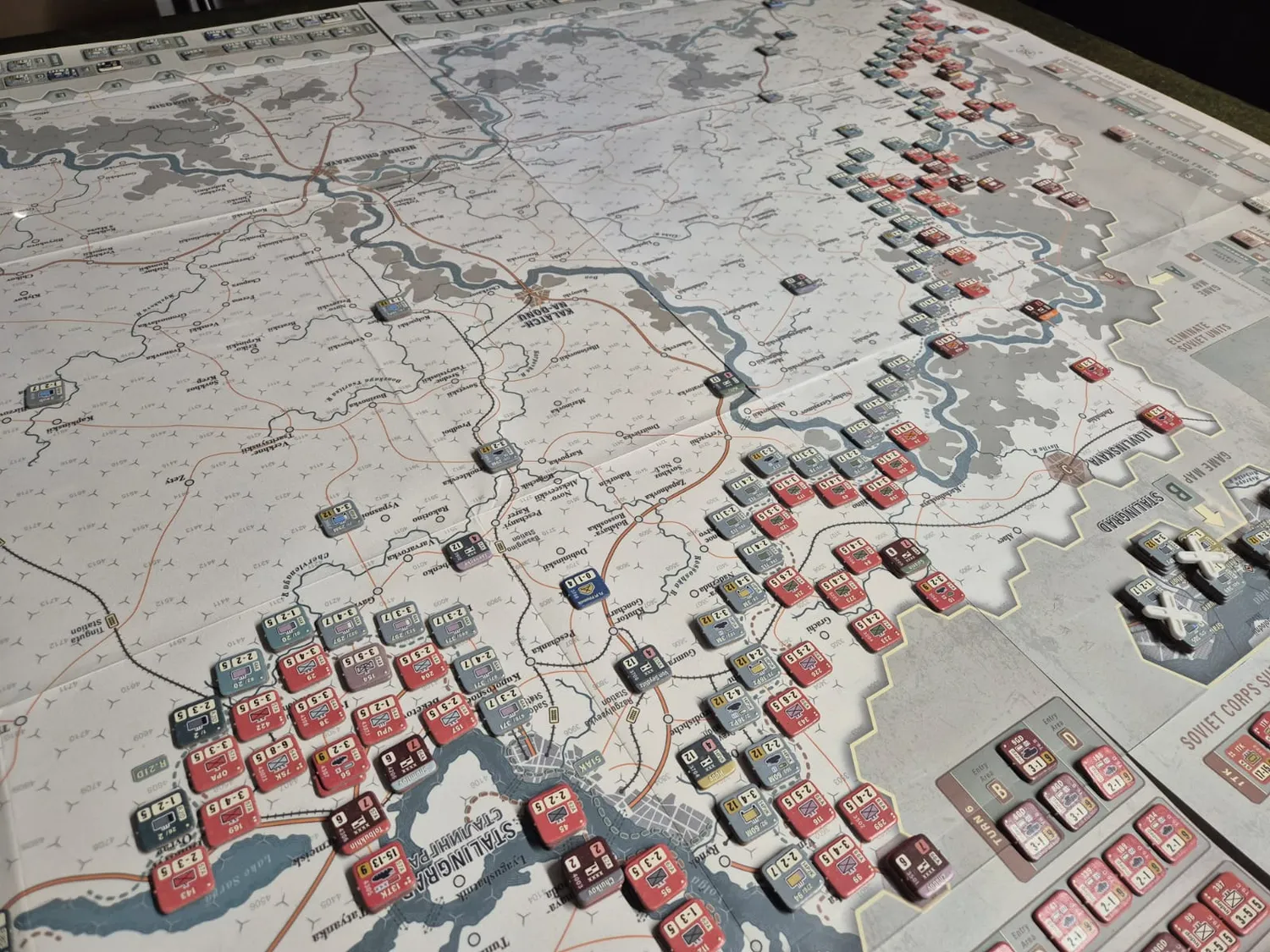 VUCA Against the Iron Ring wargame Stalingrado