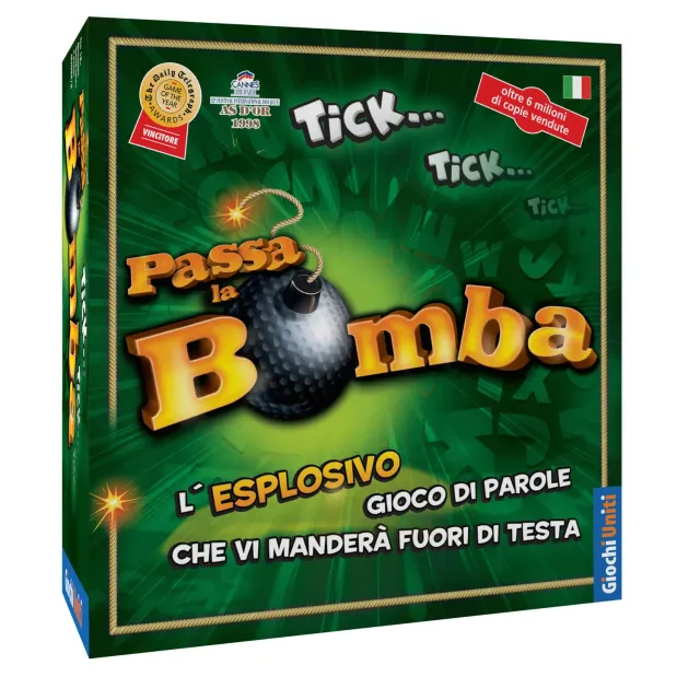 Giochi Uniti Passa la Bomba GU034/2 gioco di parole party