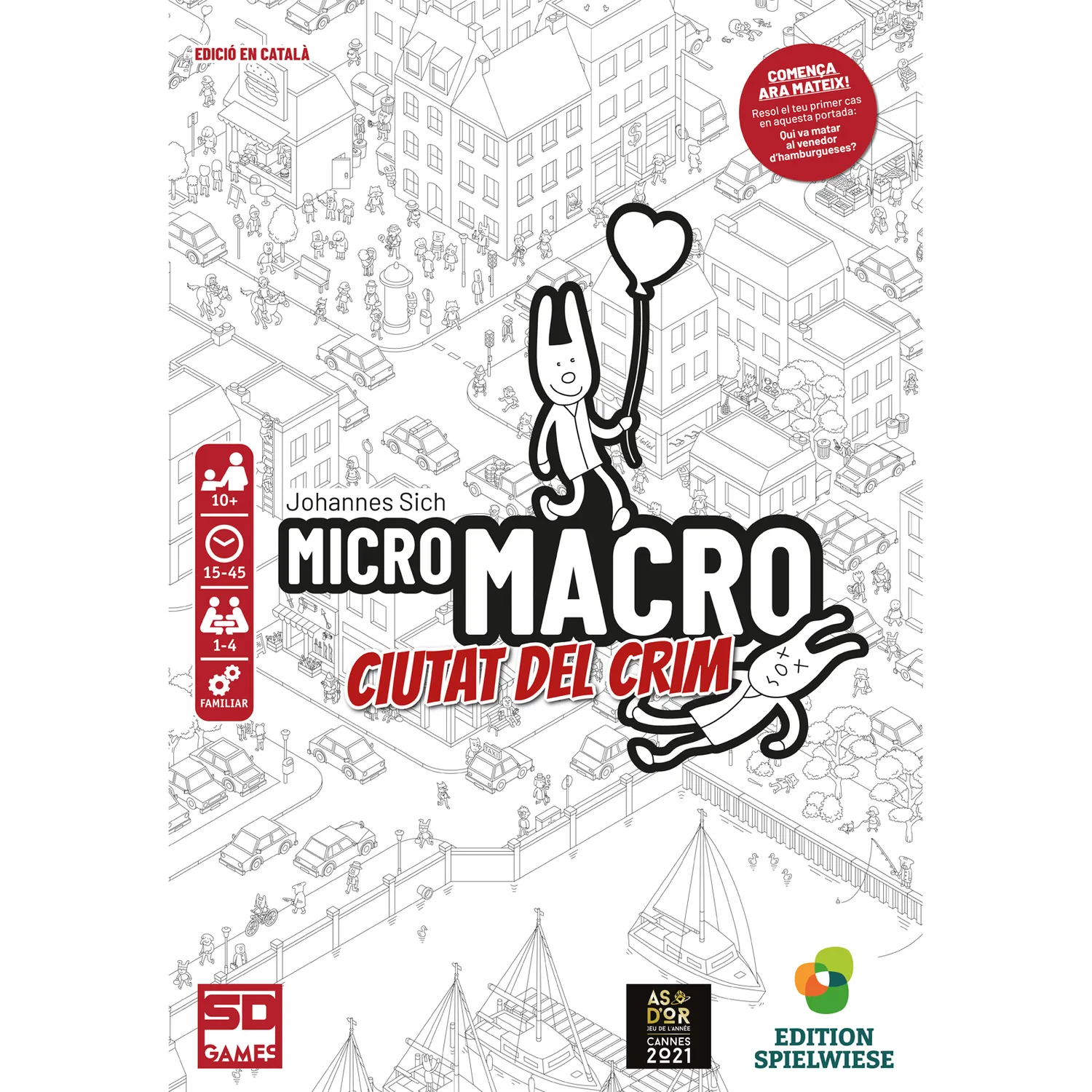 SD Games MicroMacro Crime City gioco investigativo cooperativo