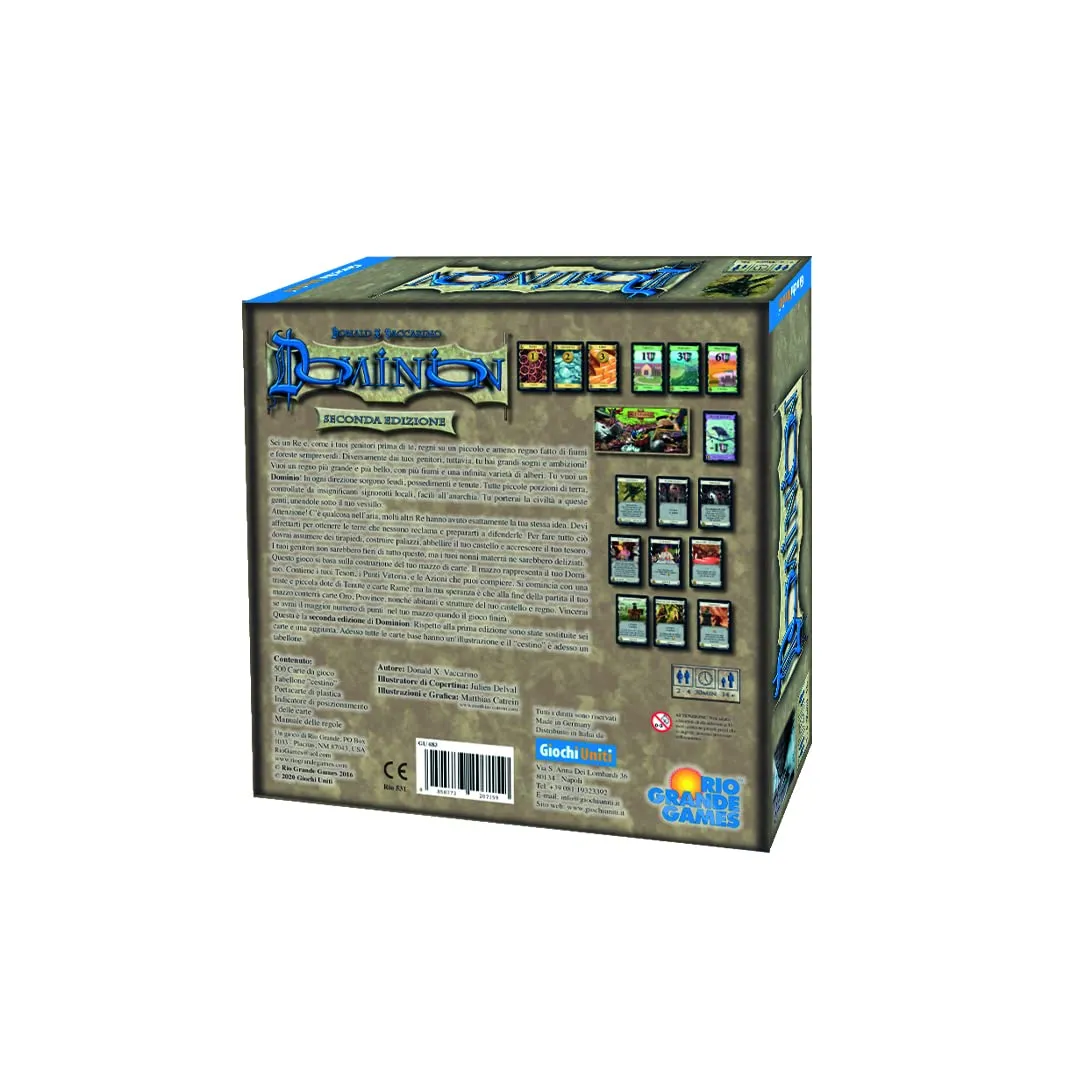 Giochi Uniti Dominion Nasce un Regno gioco di carte italiano