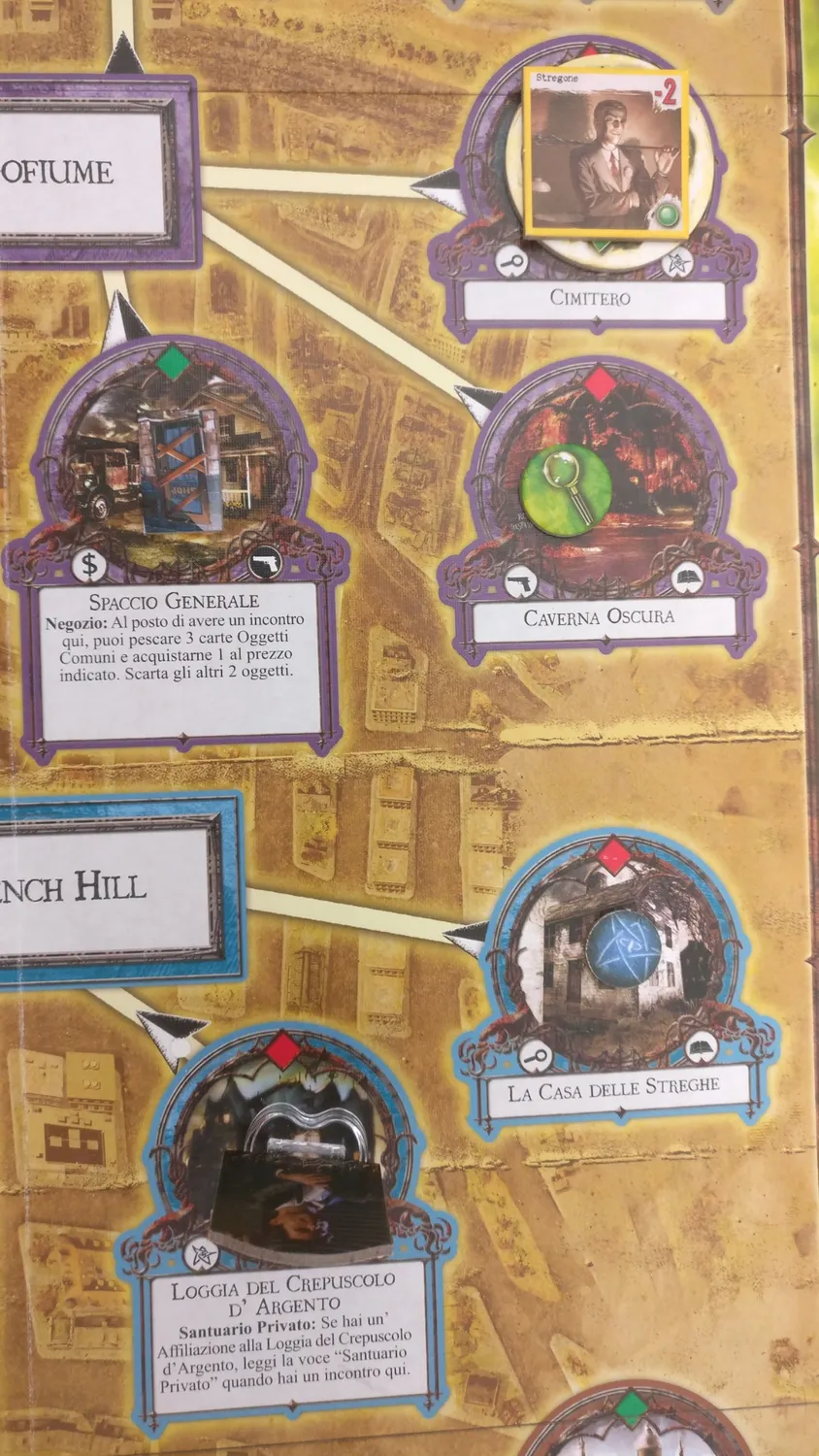 Giochi Uniti Arkham Horror gioco da tavolo horror 1-8
