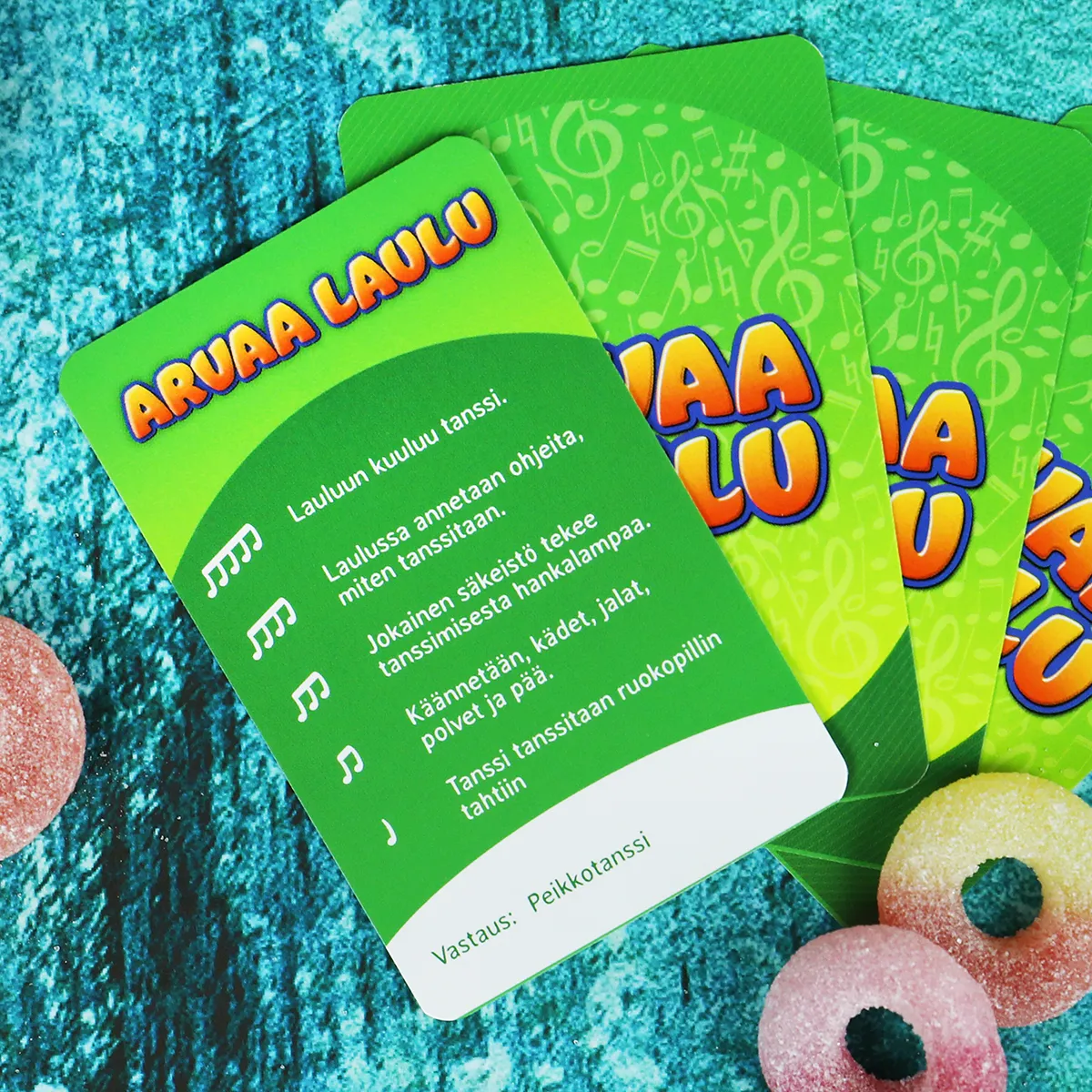Peliko Arvaa Laulu gioco di carte quiz musicale famiglia