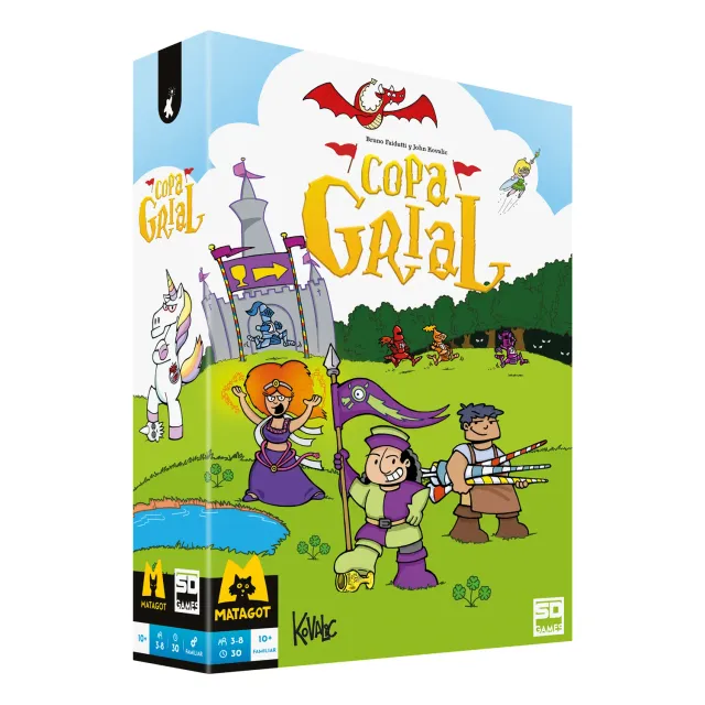 SD Games Copa Grial gioco di carte Camelot bluff