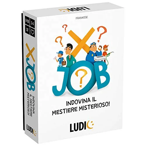 Ludic X-Job gioco di società mestieri misteriosi 3-8 giocatori