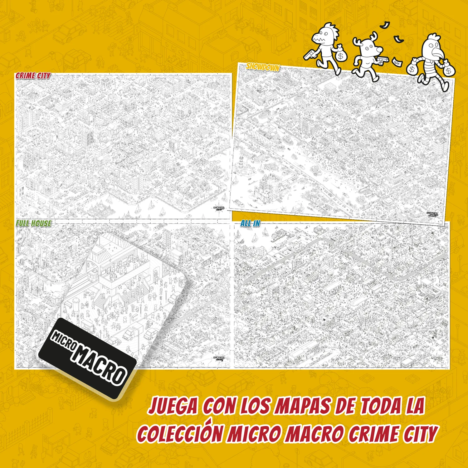 SD Games MicroMacro Showdown gioco investigativo 16 casi