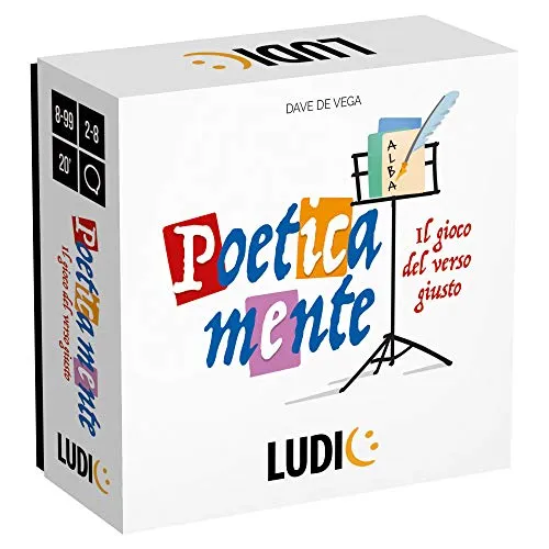Ludic Poeticamente IT27477 gioco di società 2-8 giocatori