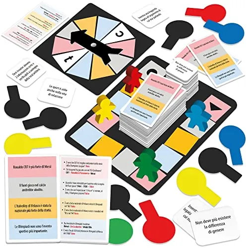 Ludic Senza Giacca Sport e Dialettica gioco di società 4-8