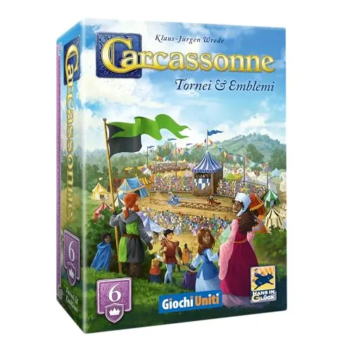 Giochi Uniti Carcassonne Tornei e Emblemi 6 espansione