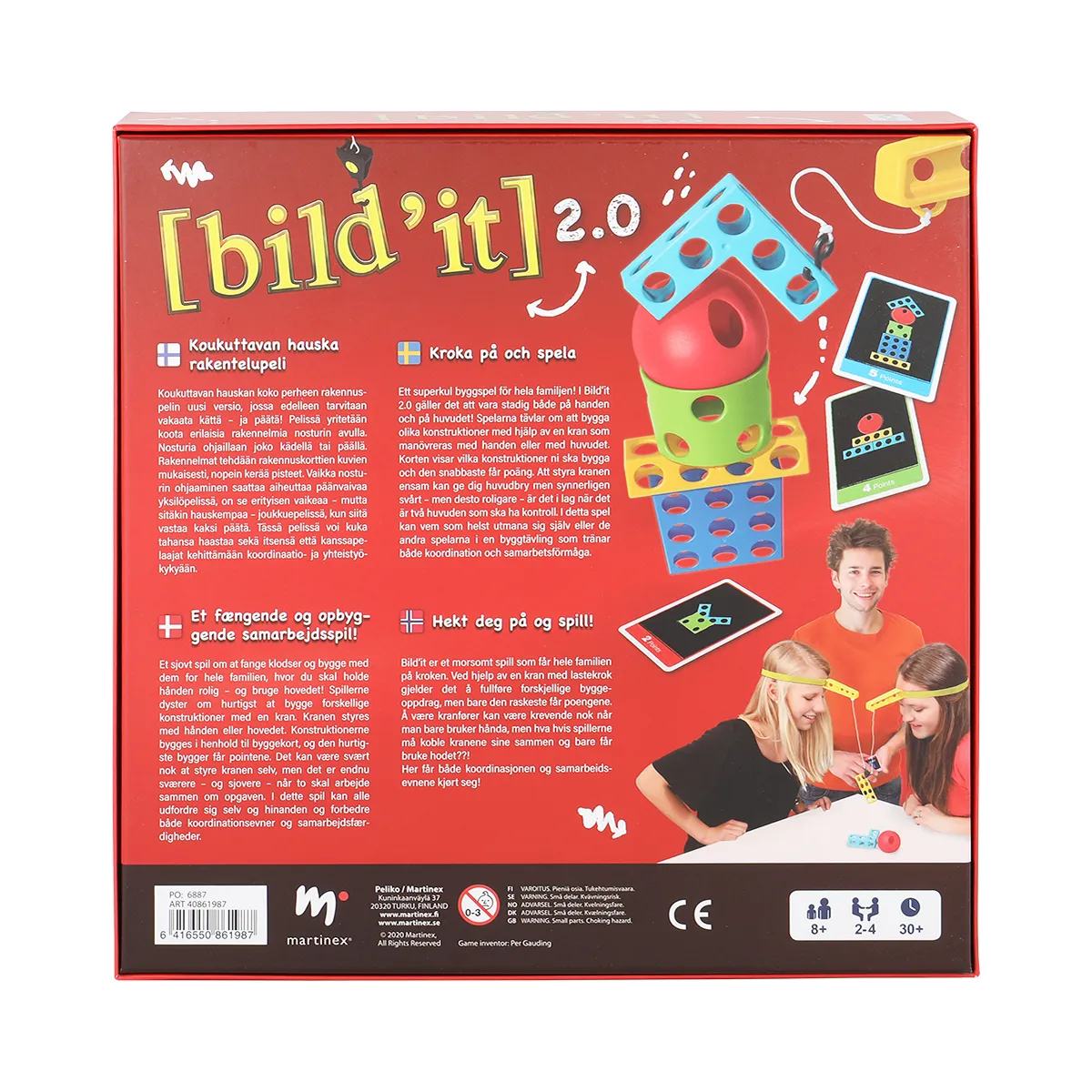 Peliko Bild It 2.0 gioco di costruzione famiglia rapido
