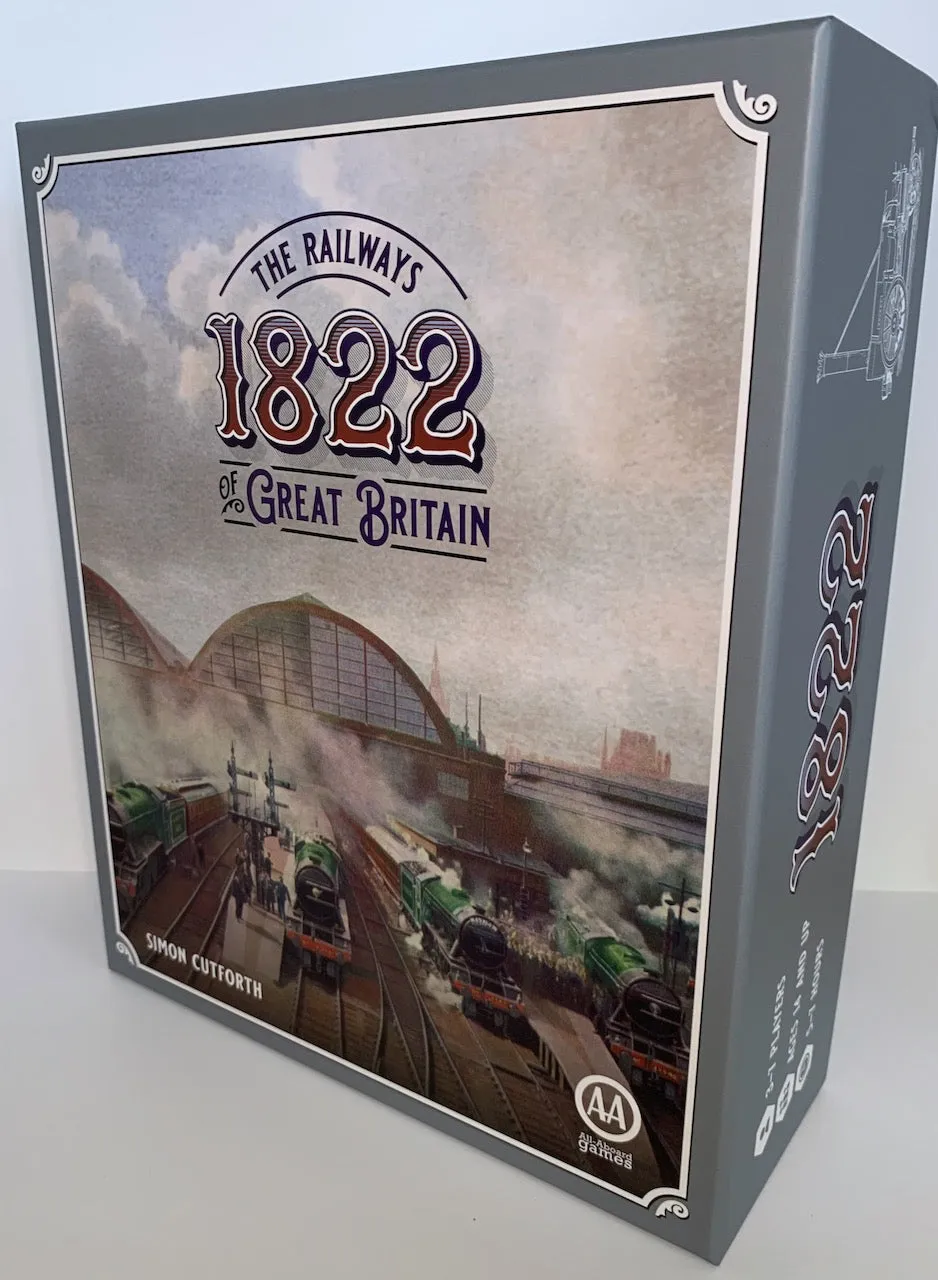 All-Aboard 1822 Railways Great Britain gioco da tavolo treni