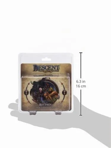 Descent Seconda Edizione Raythen pack espansione eroe