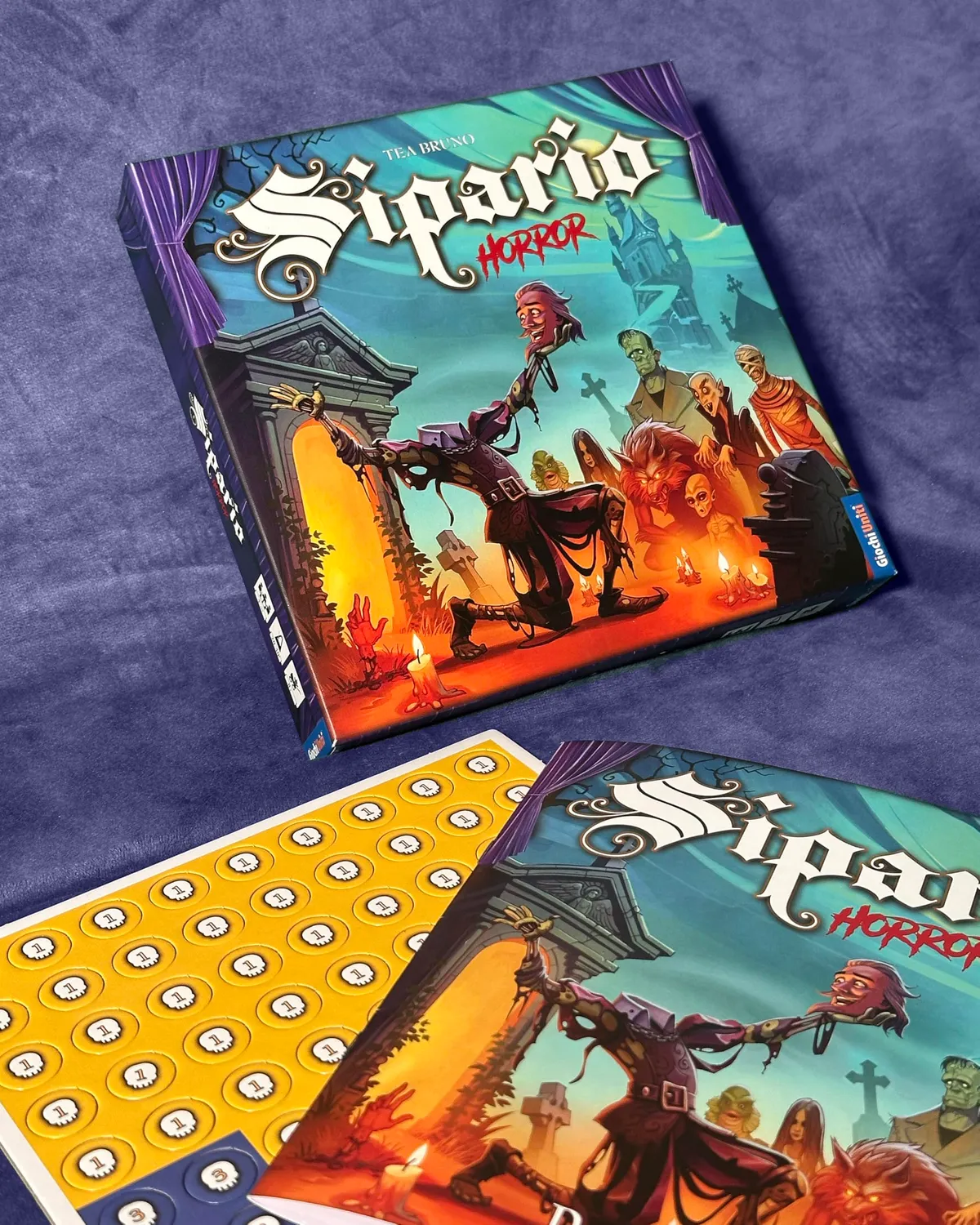 Giochi Uniti Sipario Horror GU864 gioco da tavolo improvvisazione