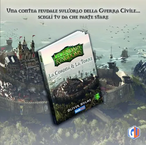 Giochi Uniti Legendary Kingdoms La Corona e La Torre librogame italiano