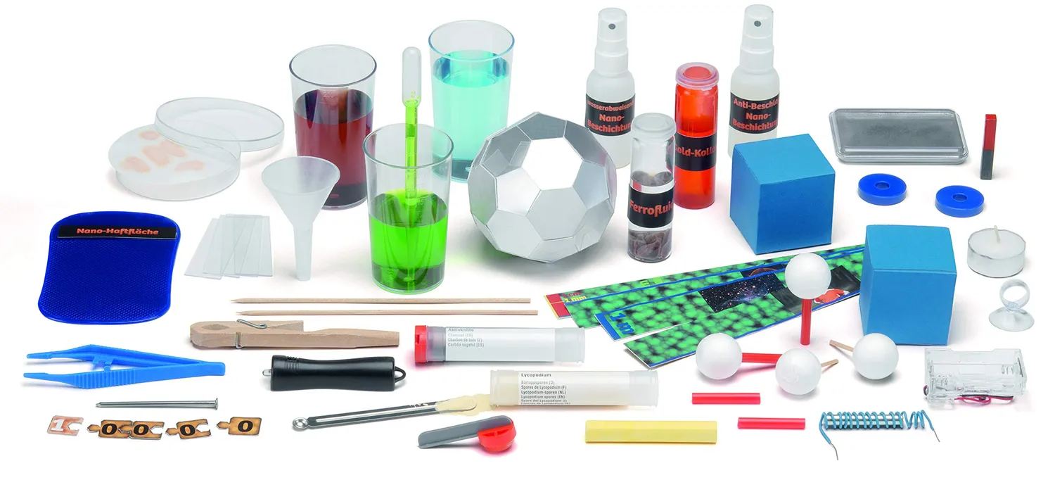 Giochi Uniti Nanotecnologie GU534 kit scientifico 41 esperimenti