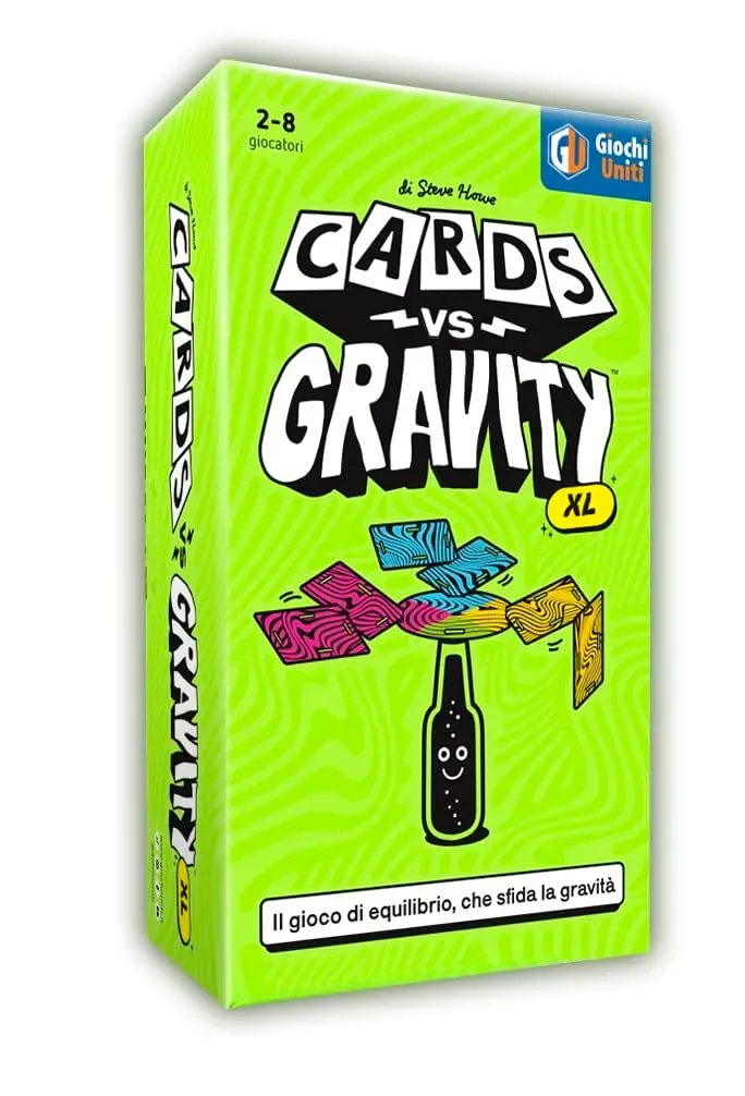 Giochi Uniti Cards vs Gravity XL gioco di carte 2+ giocatori