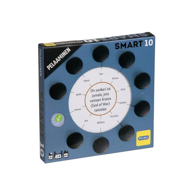 Peliko SMART10 Pelaaminen quiz 50 carte videogiochi