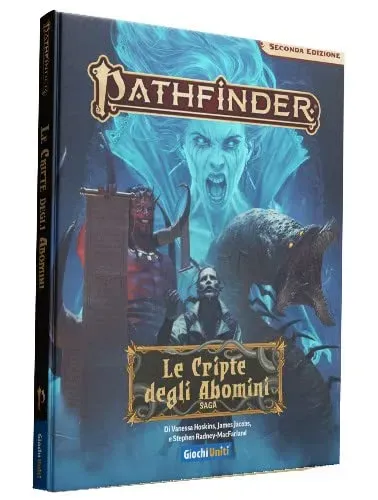Giochi Uniti Pathfinder 2 Cripte degli Abomini avventura GDR