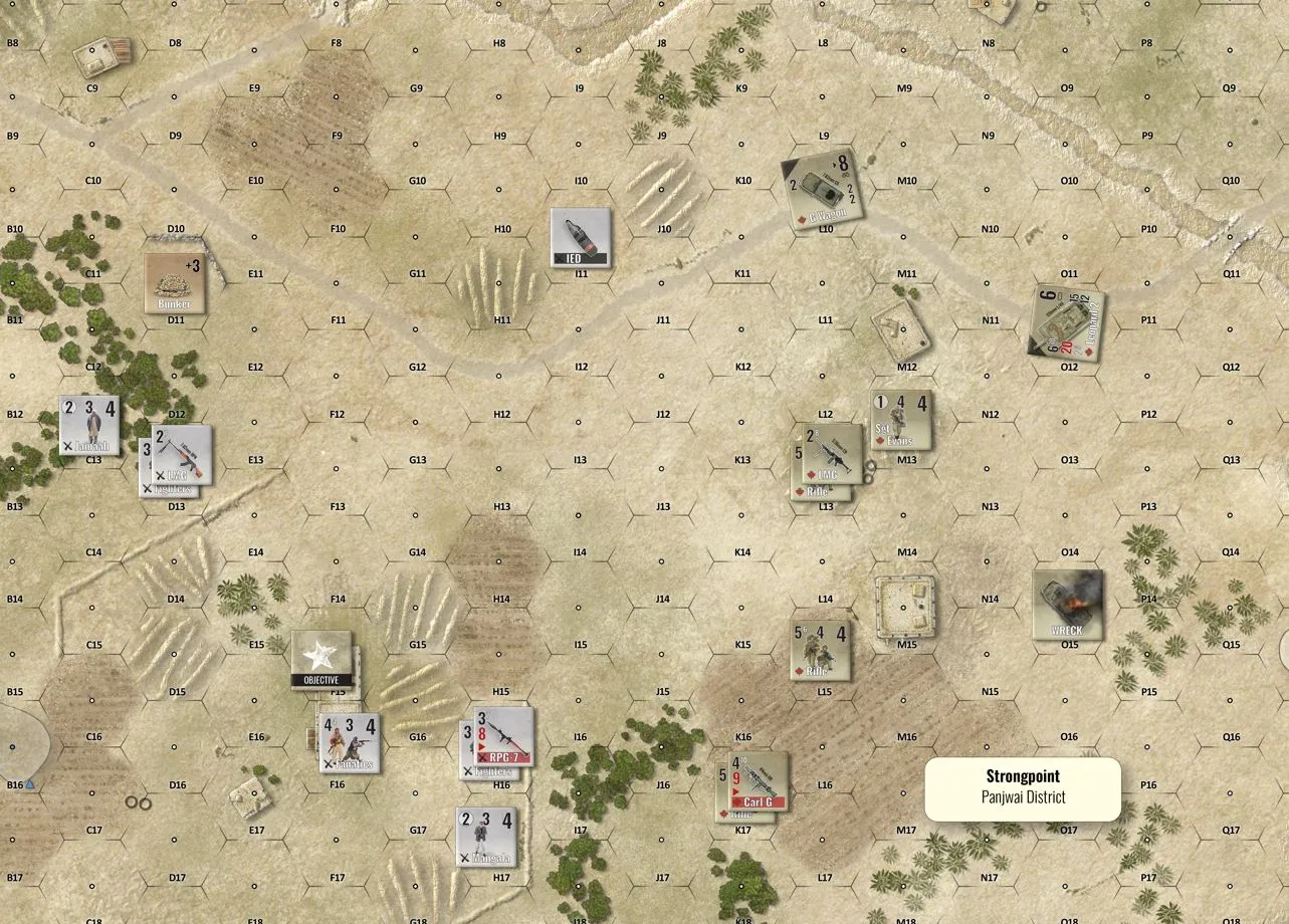VUCA Simulations Modern Tactics #1 Afghanistan wargame tattico