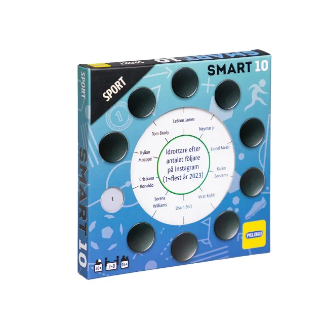 Peliko SMART10 Sport espansione quiz in svedese
