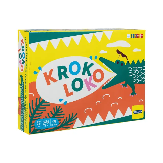 Peliko Kroko Loko gioco di memoria per famiglia