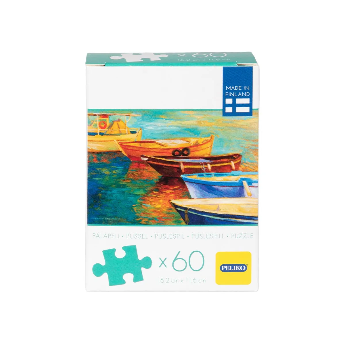 Peliko Minipalapeli puzzle 60 pezzi barche