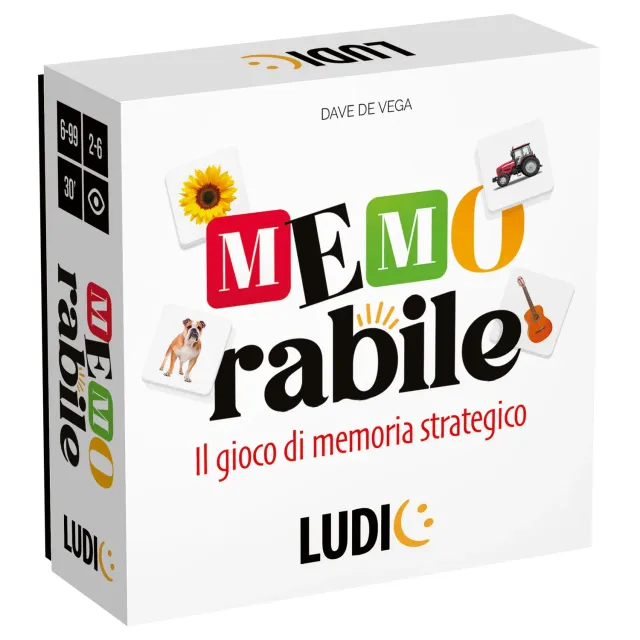 Ludic Memorabile IT59841 gioco di societa 2-6 giocatori memoria