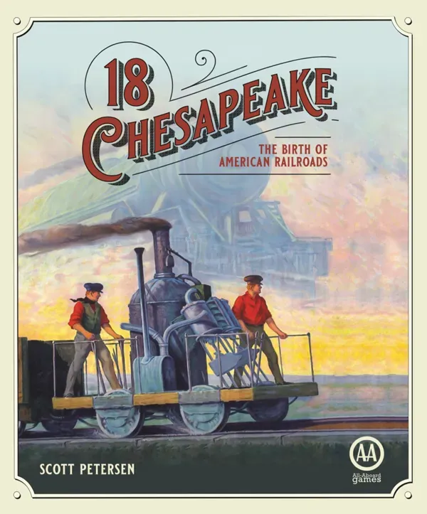 All-Aboard Games 18Chesapeake gioco da tavolo edizione Kickstarter