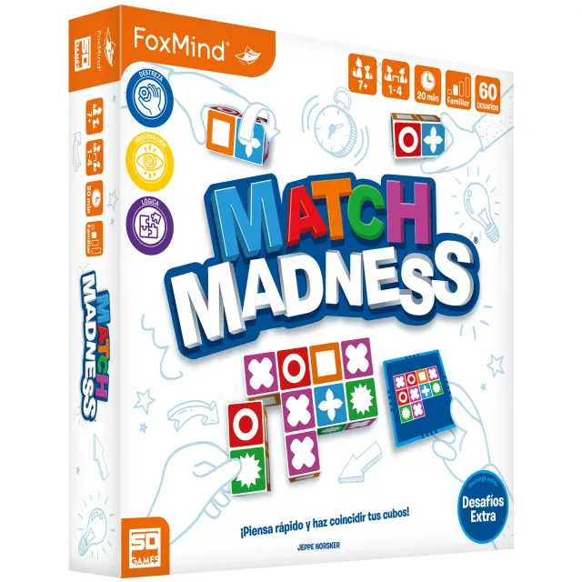 SD Games Match Madness puzzle velocità 20 blocchi