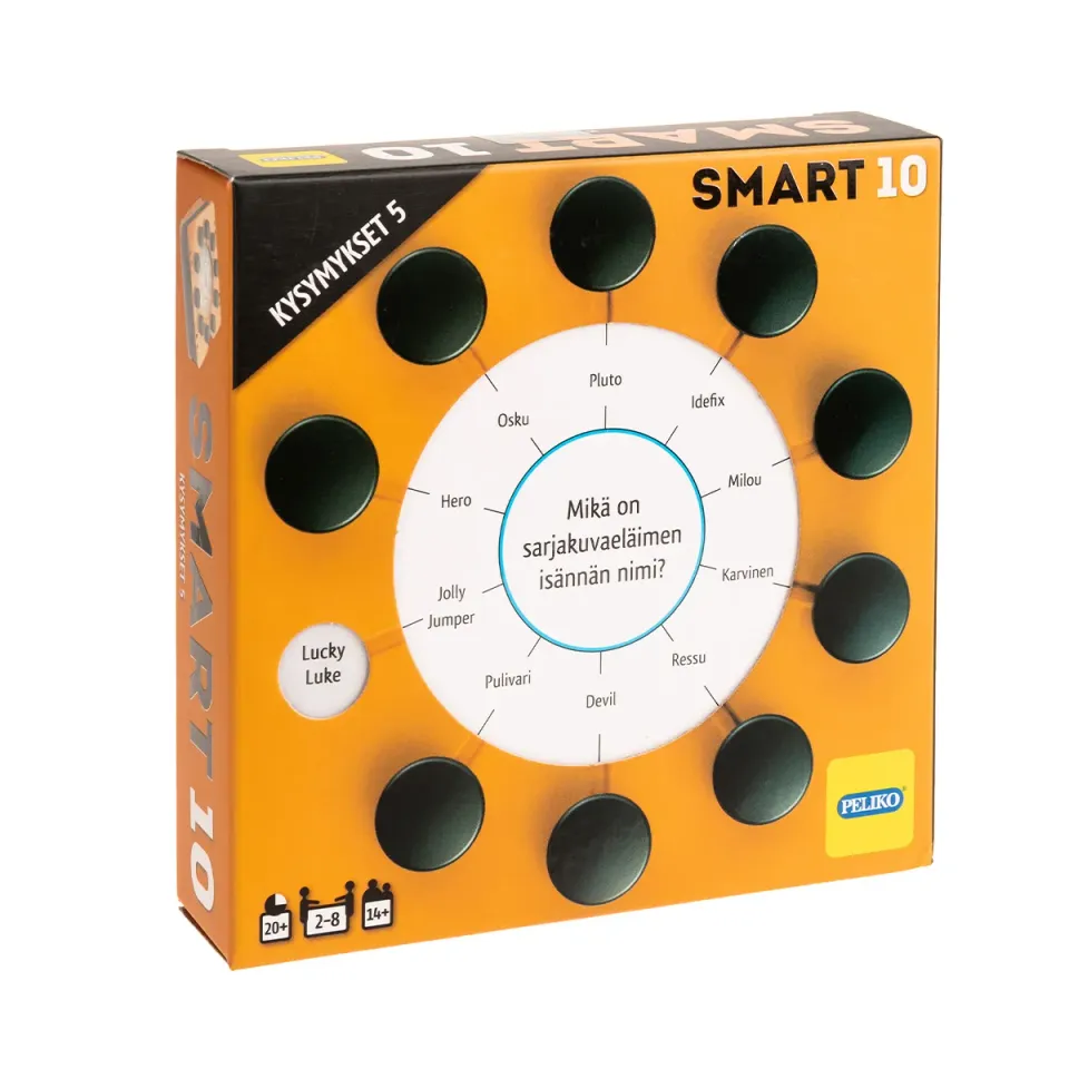 Peliko Smart10 Kysymykset 5 quiz 100 carte finlandese