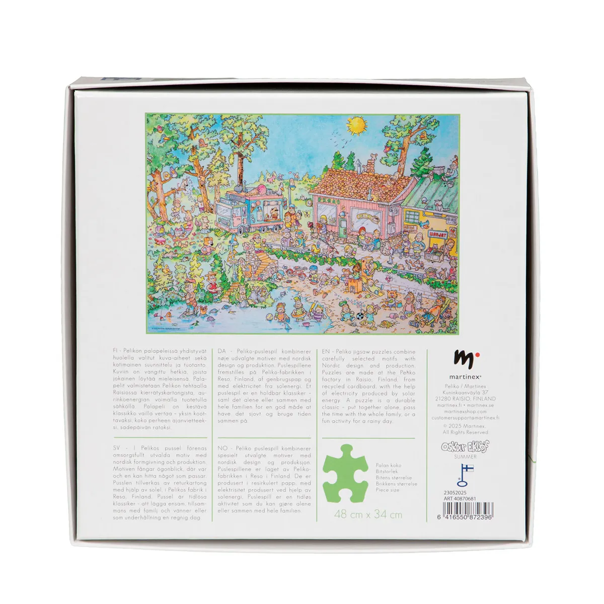 Peliko Kesä puzzle 500 pezzi estate Oskar Eklöf