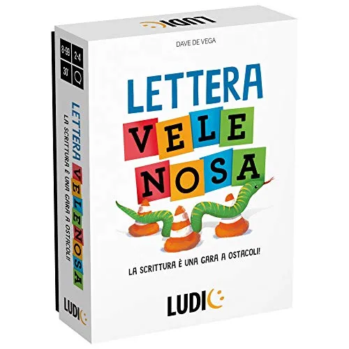 Ludic La Lettera Velenosa IT27651 gioco società scrittura 2-4 giocatori