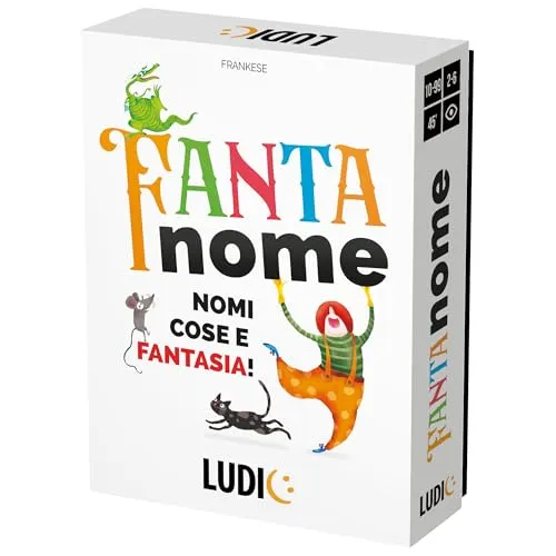 Ludic FantaNome gioco di società 2-6 giocatori categorie