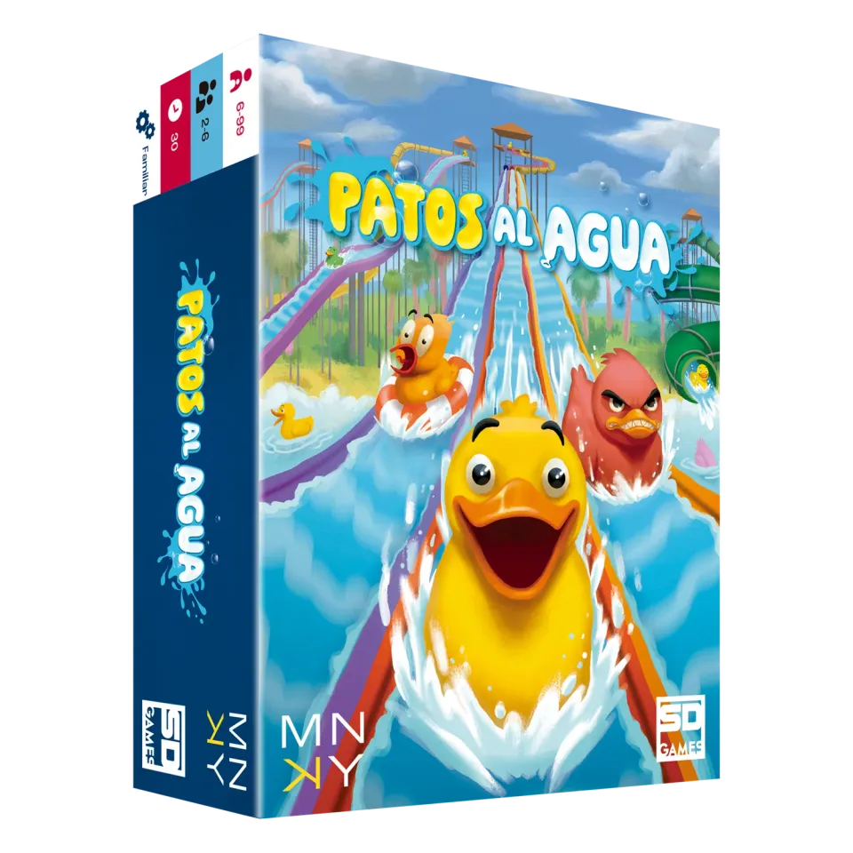 SD Games Patos al Agua gioco di carte paperelle 84 carte