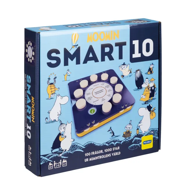 Peliko SMART10 Mumin quiz svedese 80 anni Moomin