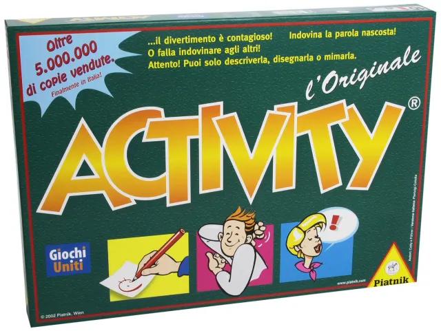 Giochi Uniti Activity gioco tavolo 440 carte famiglia