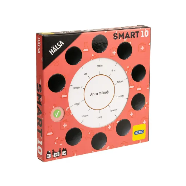 Peliko Smart10 Hälsa espansione quiz salute svedese