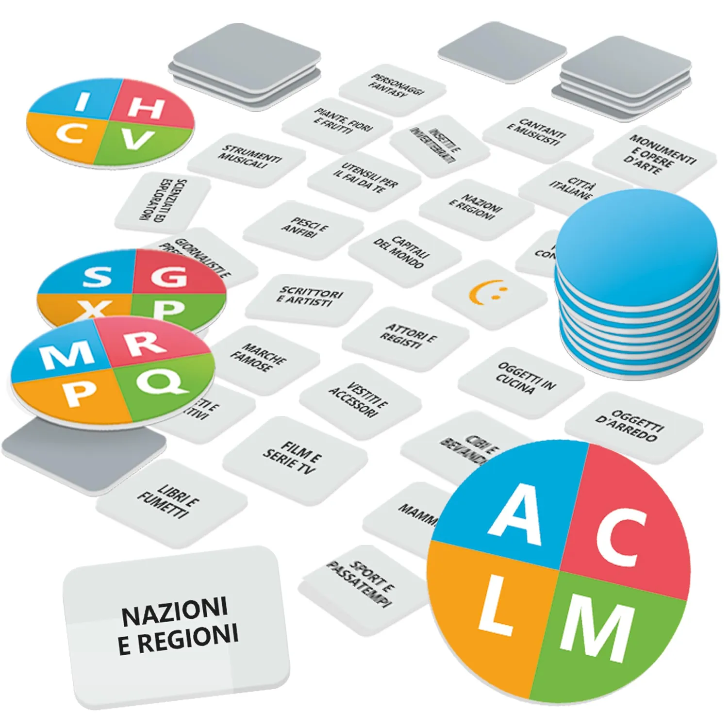 Ludic Duetto Nomen gioco di parole scatola piccola 2-6 giocatori